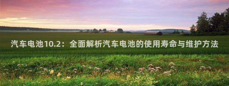 优发国际手机客户端：汽车电池10.2：全面解析汽车电池的使用寿命与维护方法