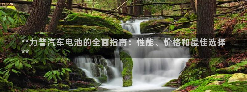 优发国际官网下载安装苹果：**力普汽车电池的全面指南：性能、价格和最佳选择
**