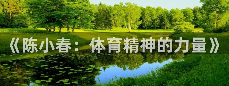 哈哈体育：《陈小春：体育精神的力量》